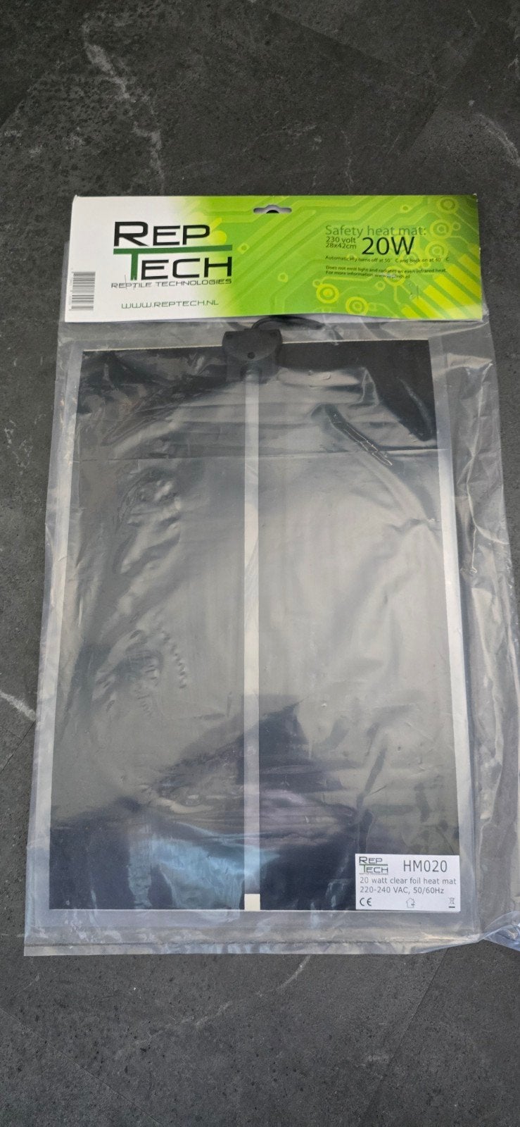 Reptech warmtemat 20 watt, Ophalen of Verzenden, Nieuw, Terrarium of Paludarium