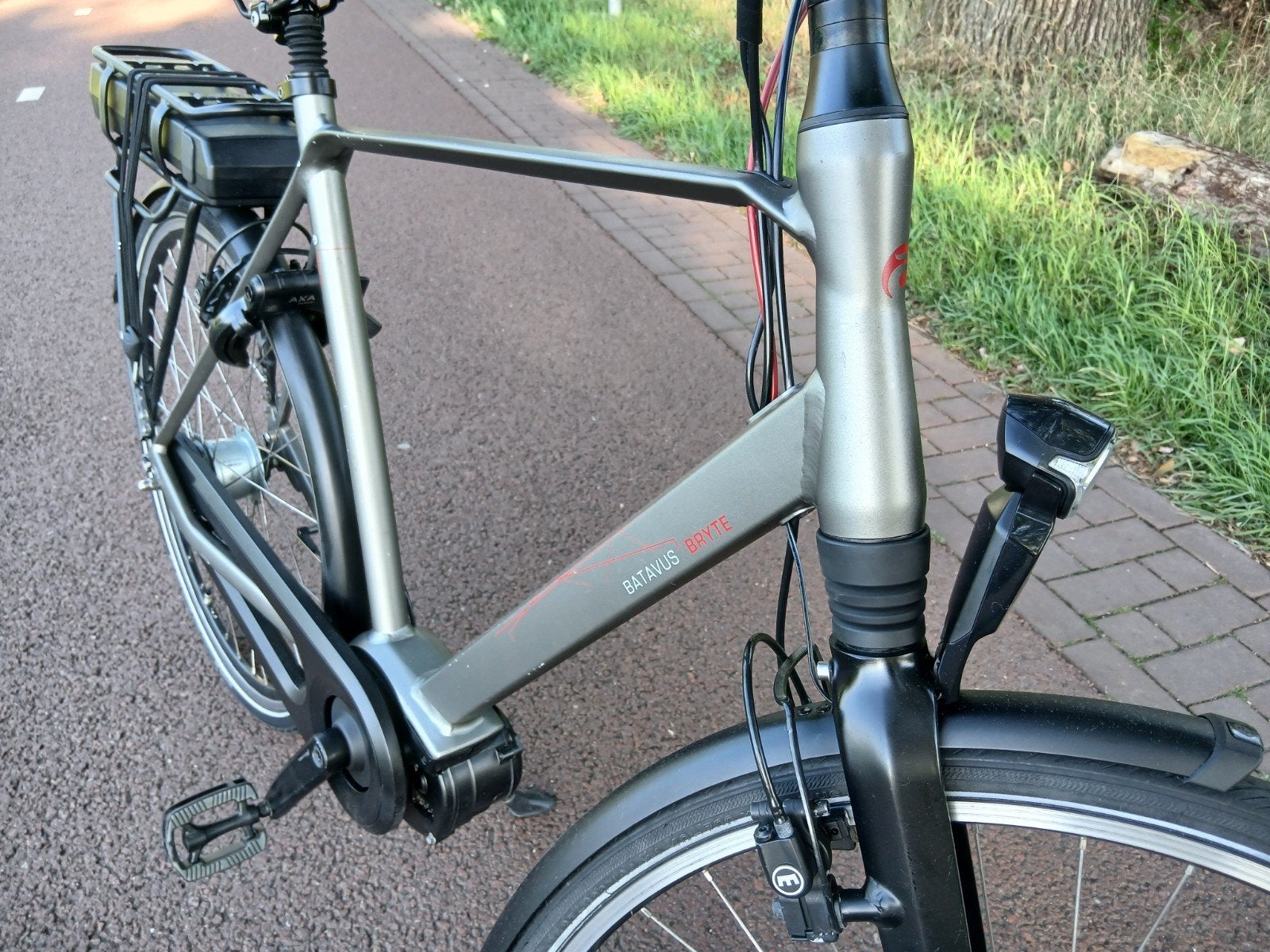 BATAVUS BRYTE ELEKTRISCHE HERENFIETS IZGST !, Fietsen en Brommers, Ophalen, Zo goed als nieuw, Batavus