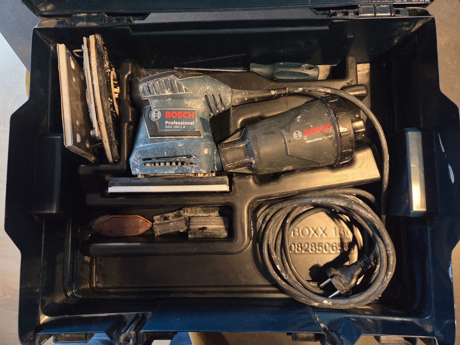 Bosch Professional GSS 160 Multi Vlakschuurmachine, Ophalen, Gebruikt, Minder dan 600 watt, Vlakschuurmachine