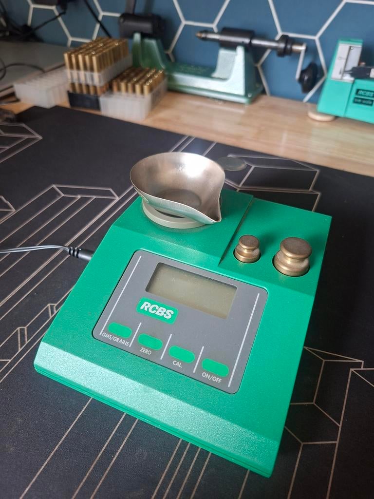 RCBS digitale weegschaal, Sport en Fitness, Ophalen of Verzenden, Zo goed als nieuw