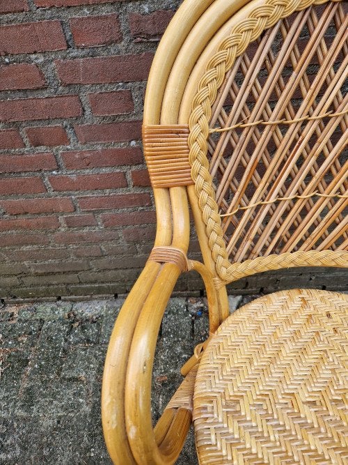 manou boho stoel rotan stoel, Ophalen of Verzenden
