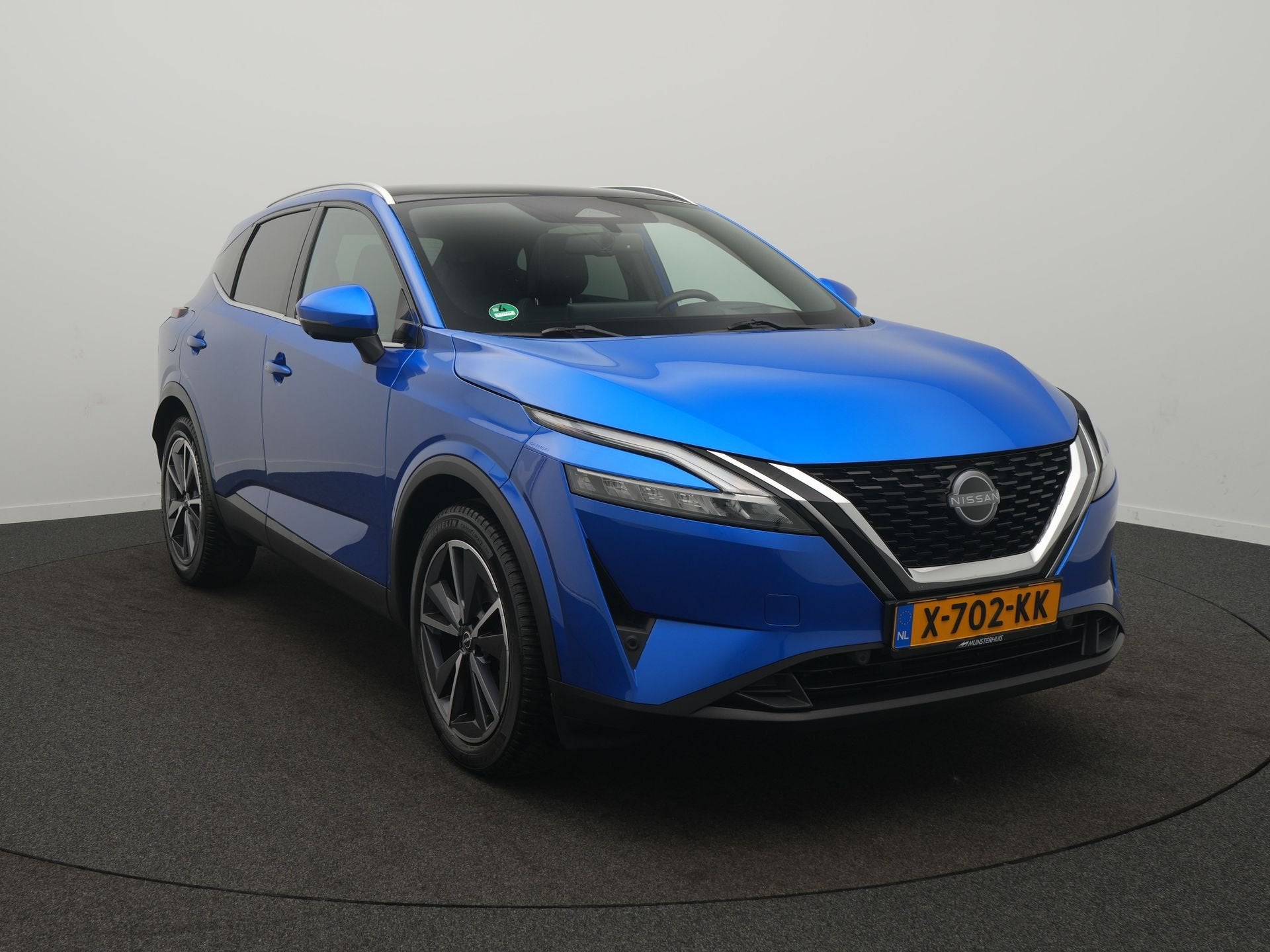 Nissan QASHQAI 1.3 MHEV Xtronic Tekna - RIJKLAARPRIJS - All, 12 maanden, Blauw, Bedrijf, Hybride Elektrisch/Benzine