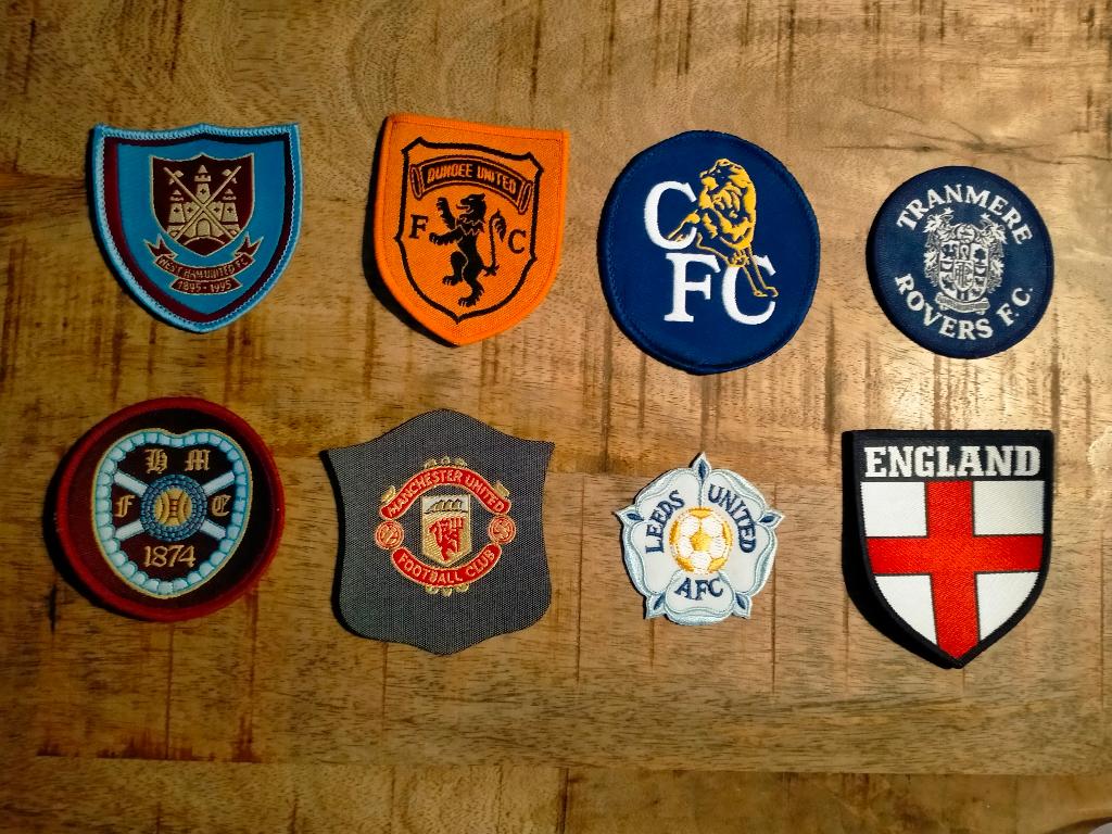 Chelsea Liverpool Engeland Schotland vintage voetbal patch, Ophalen of Verzenden, Nieuw, Buitenlandse clubs, Overige typen