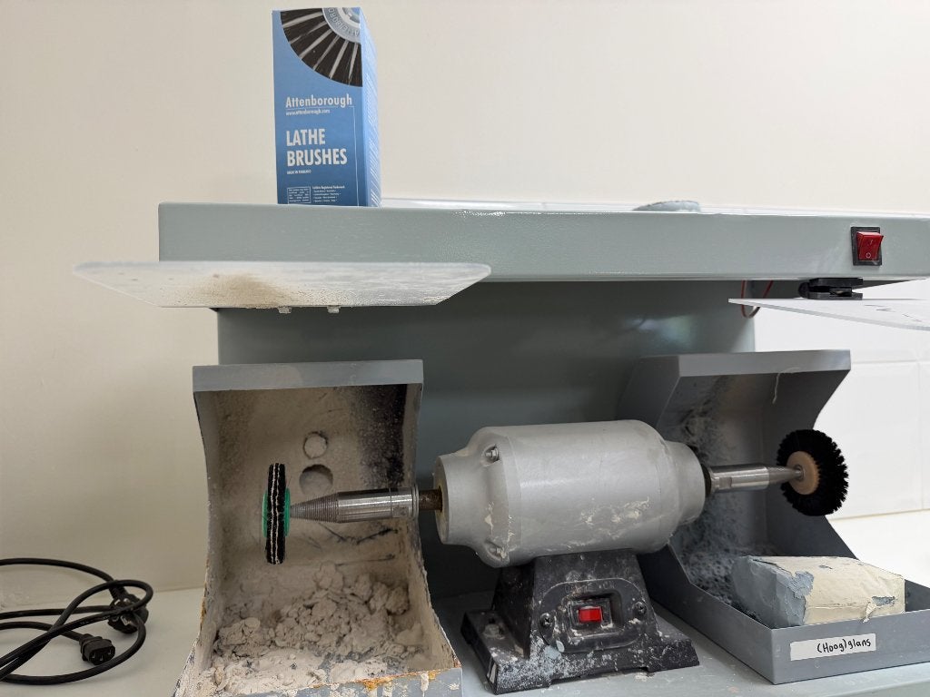 Tandtechniek hoogglans machine, Witgoed en Apparatuur, Overige Witgoed en Apparatuur, Ophalen, Zo goed als nieuw
