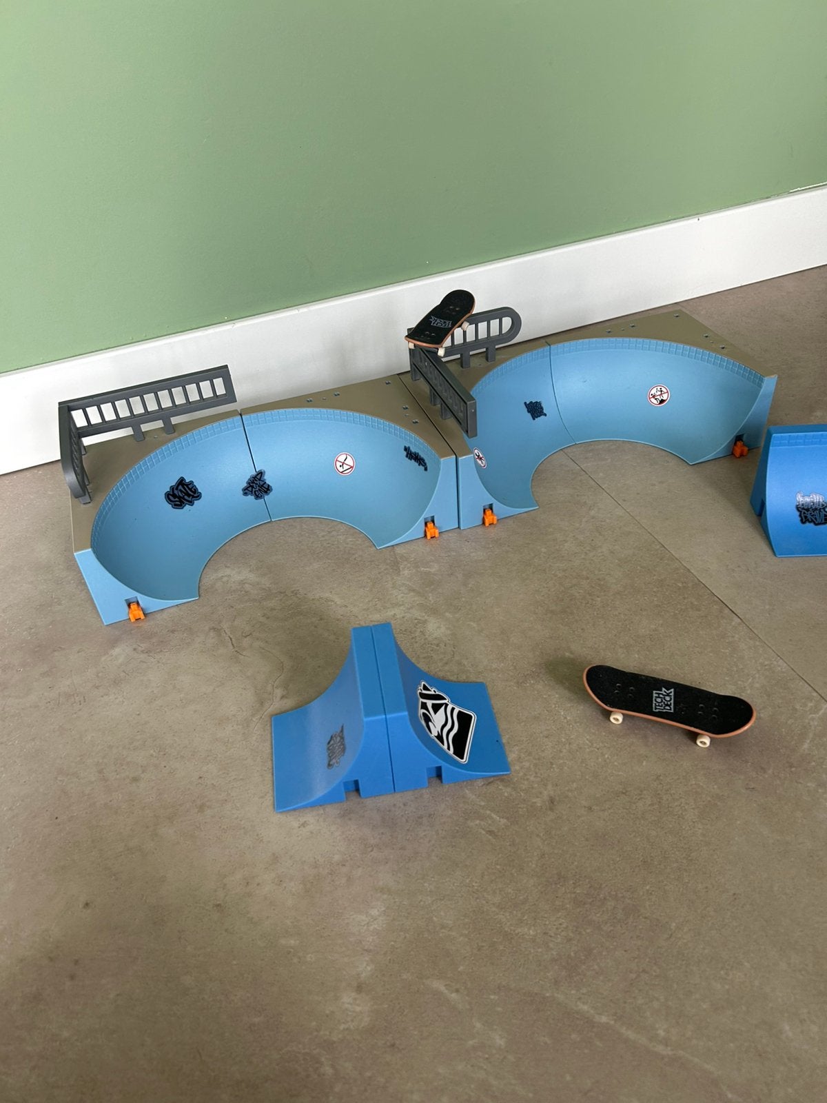 Tech deck X-connect skatepark incl 2 boards, Ophalen of Verzenden, Zo goed als nieuw, Jongen of Meisje