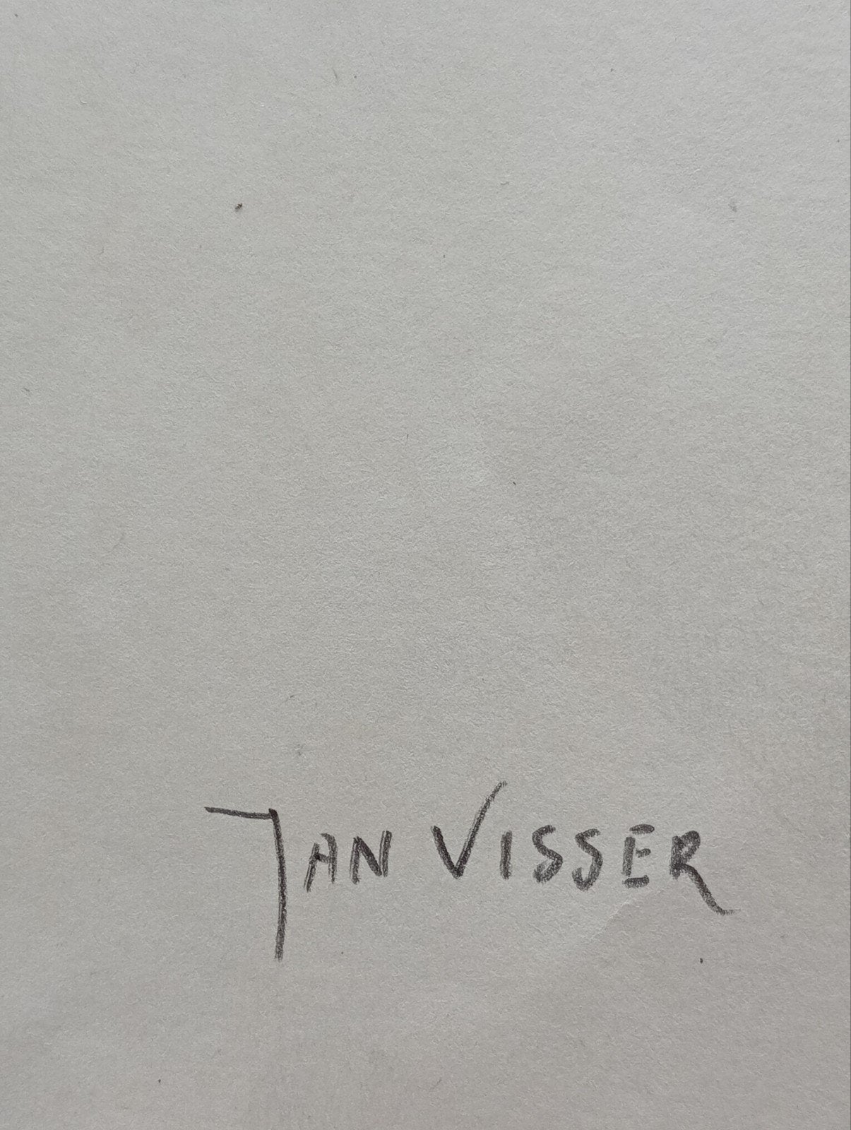Jan Visser tekening Duif jaren 40-50, Antiek en Kunst, Kunst | Tekeningen en Foto's, Ophalen of Verzenden