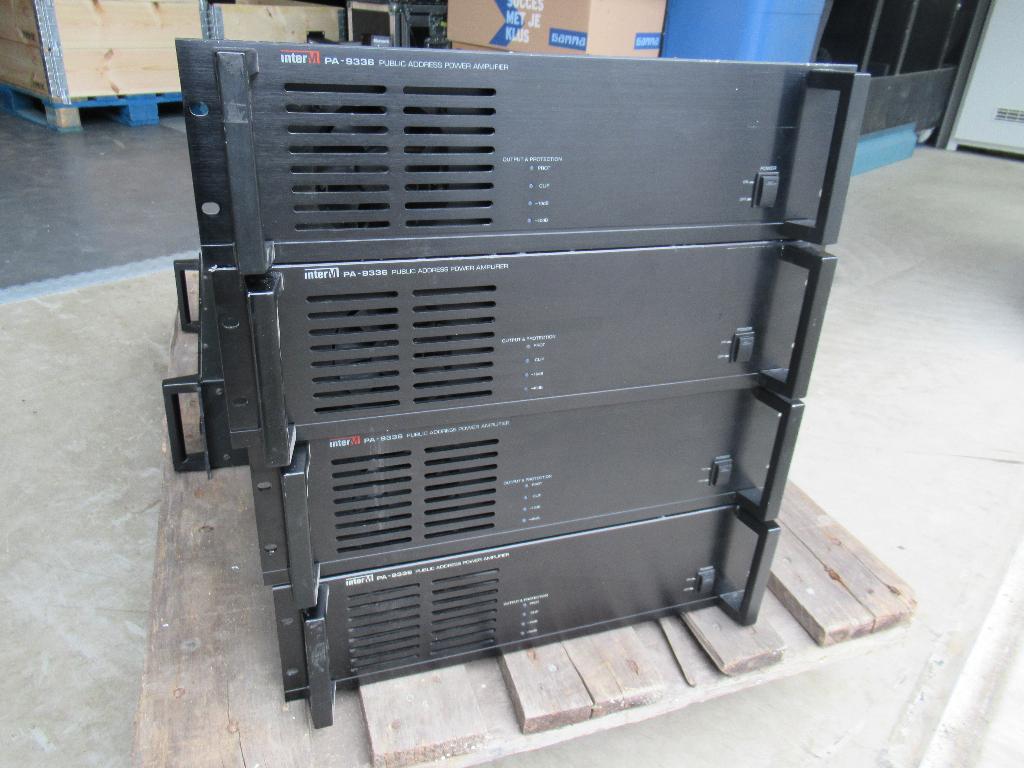3034	;	Versterker	;InterM PA-9336 100V/8ohm Power, Overige merken, Inter-M, Gebruikt, Overige typen