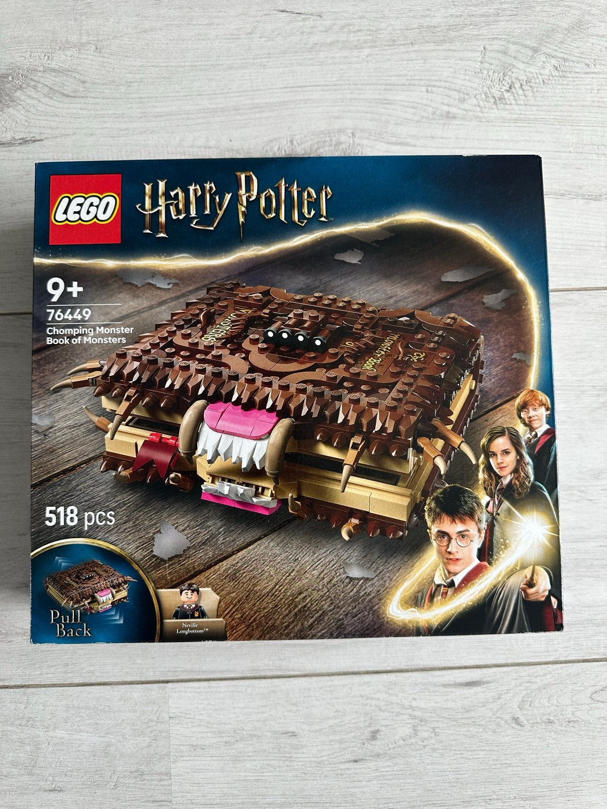 LEGO Harry Potter 76449 Het Monsterboek der Monsters, Ophalen of Verzenden, Nieuw, Overige merken