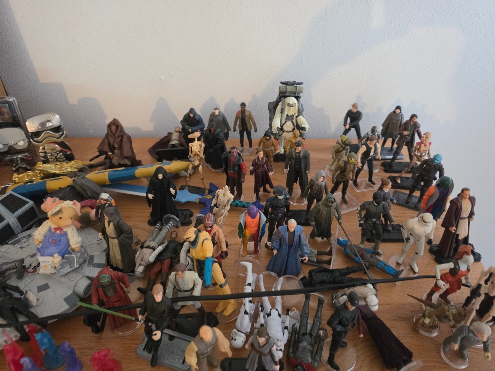 Grote Star Wars Verzameling: 50-60 Poppetjes & Meer, Ophalen of Verzenden, Gebruikt, Actiefiguurtje