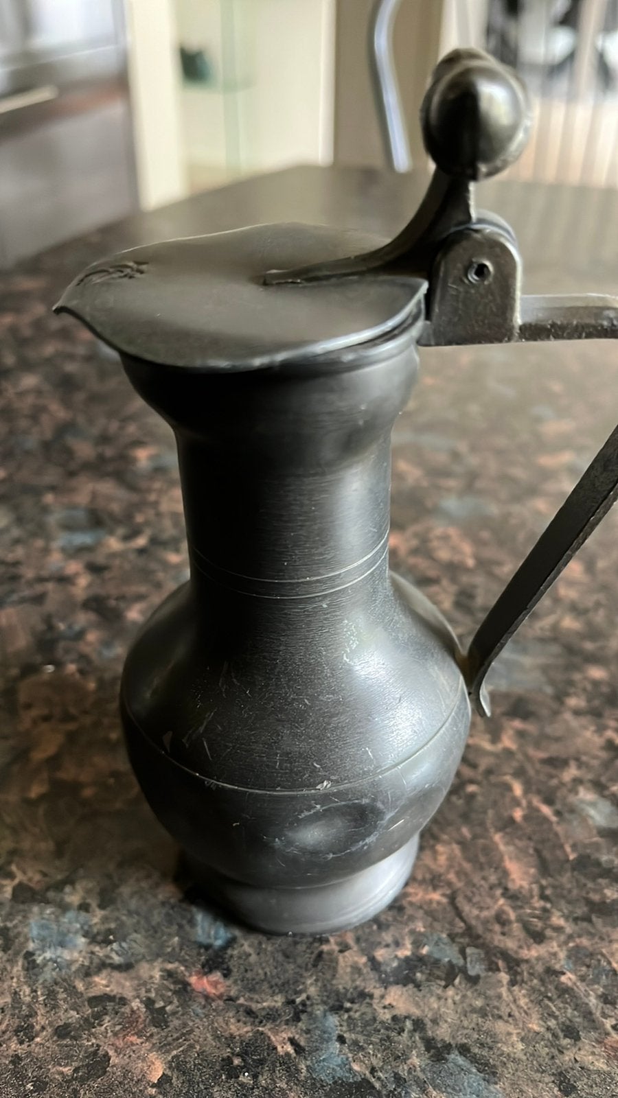 Tinnen kannetje, Antiek en Kunst, Antiek | Tin, Ophalen of Verzenden