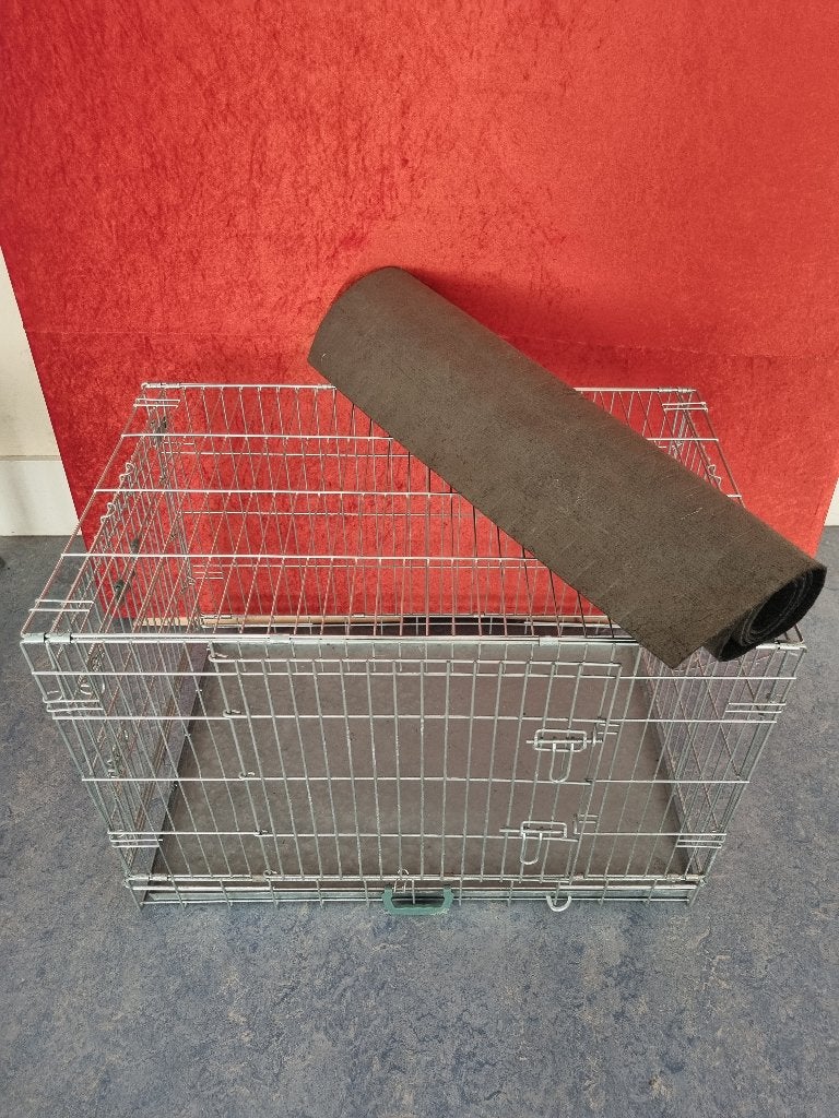 Inklapbare metalen hondenbench, Dieren en Toebehoren, Ophalen, Gebruikt