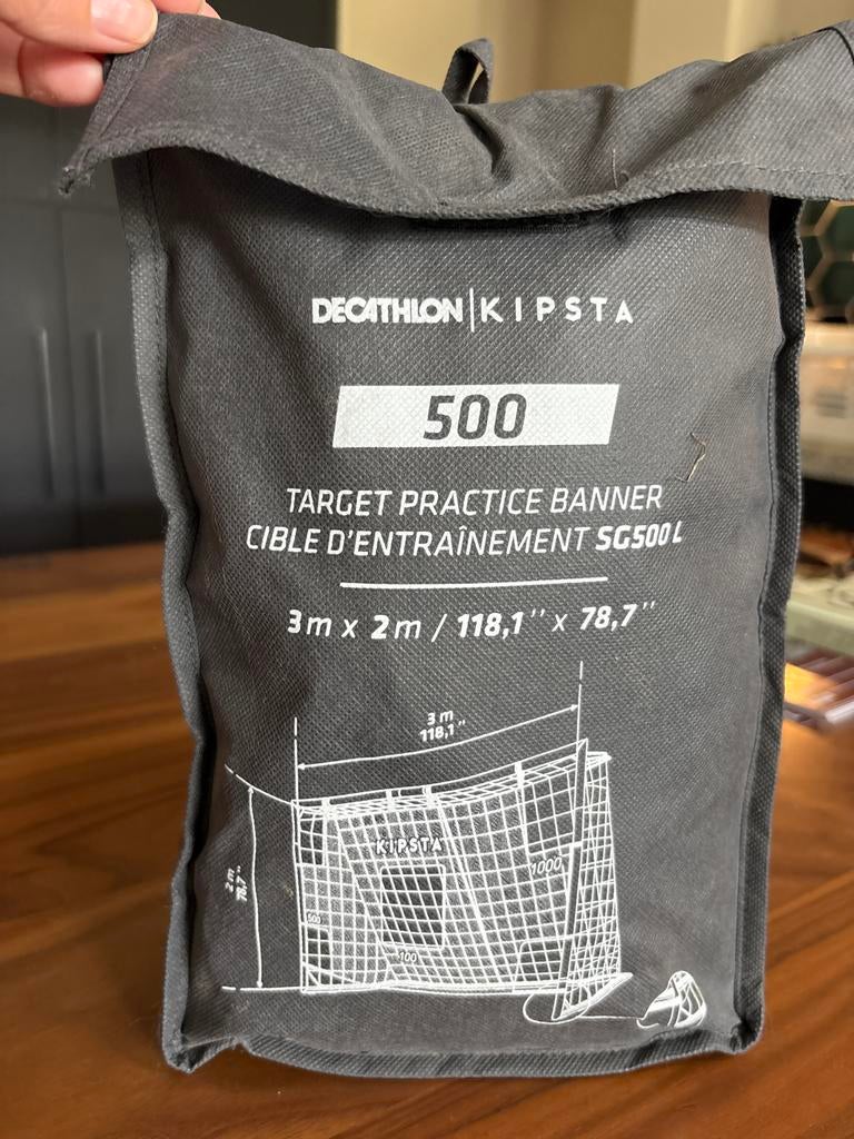 Voetbaldoelnet Classic Goal L (3x2m) - Decathlon Kipsta, Sport en Fitness, Voetbal, Ophalen of Verzenden, Zo goed als nieuw, Overige typen