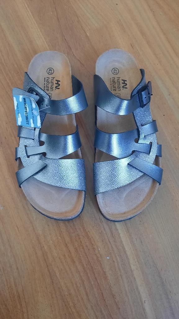 Nieuwe sandalen merk Humane nature, Kleding | Dames, Schoenen, Blauw, Nieuw, Onbekend, Sandalen of Muiltjes