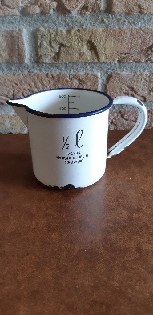Retro melkkannetje 0,5 ltr, Ophalen, Huis en Inrichting