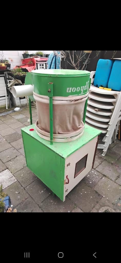 Afzuigsysteem, Ophalen, Gebruikt, 1200 watt of meer, Vlakschuurmachine