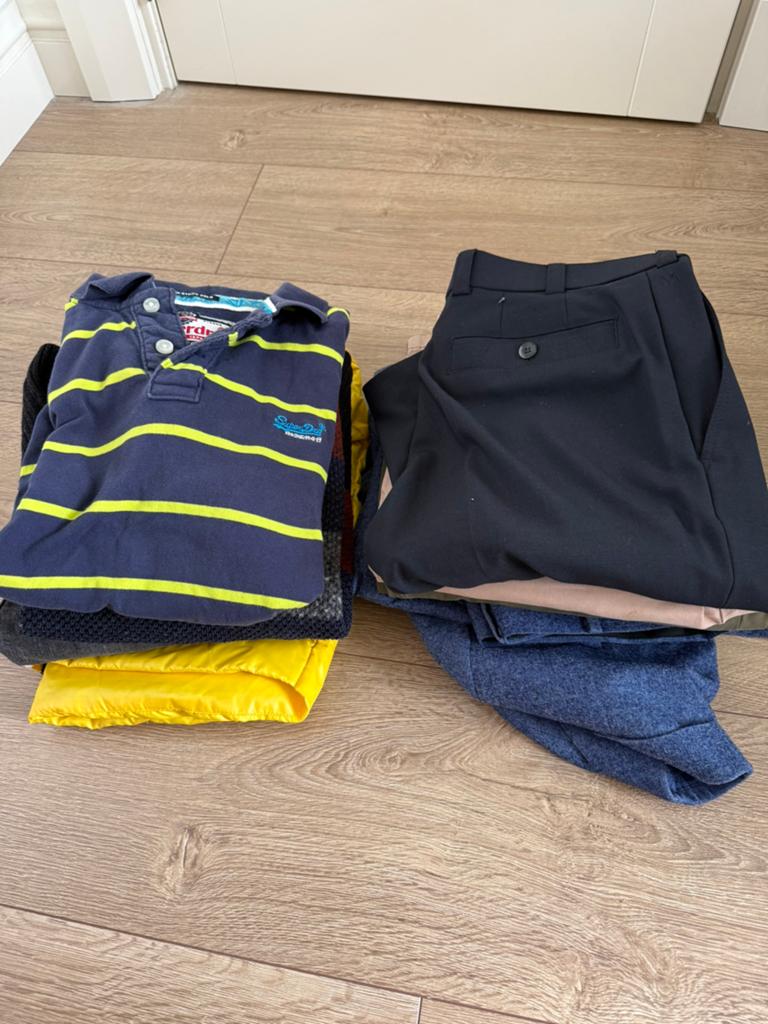 Kleding pakket mannen, Kleding | Heren, Heren-kledingpakketten, Ophalen, Gedragen, Maat 48/50 (M)