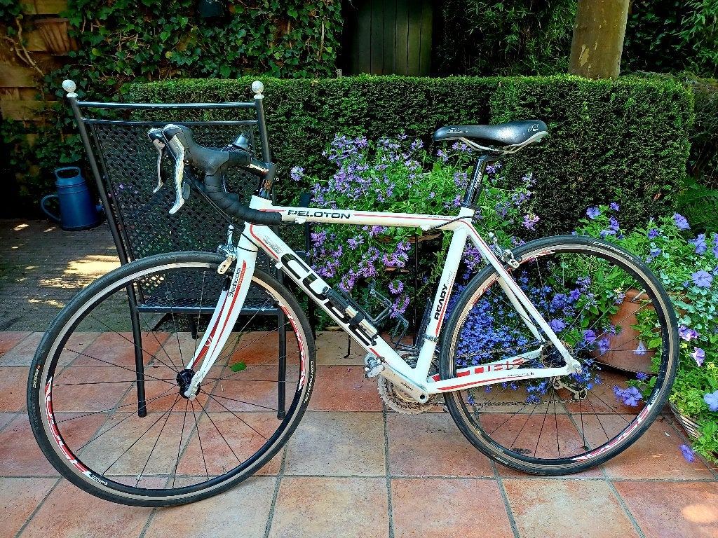 wielrenfiets, 28 inch, Gebruikt, Velgrem, Aluminium