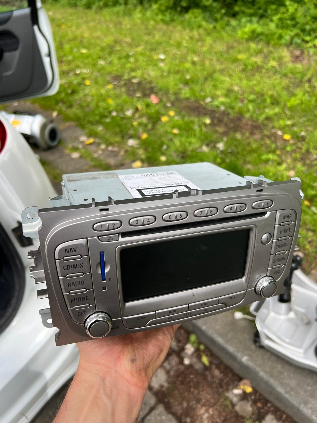 Ford focus mk2 originele radio, Ophalen of Verzenden, Gebruikt