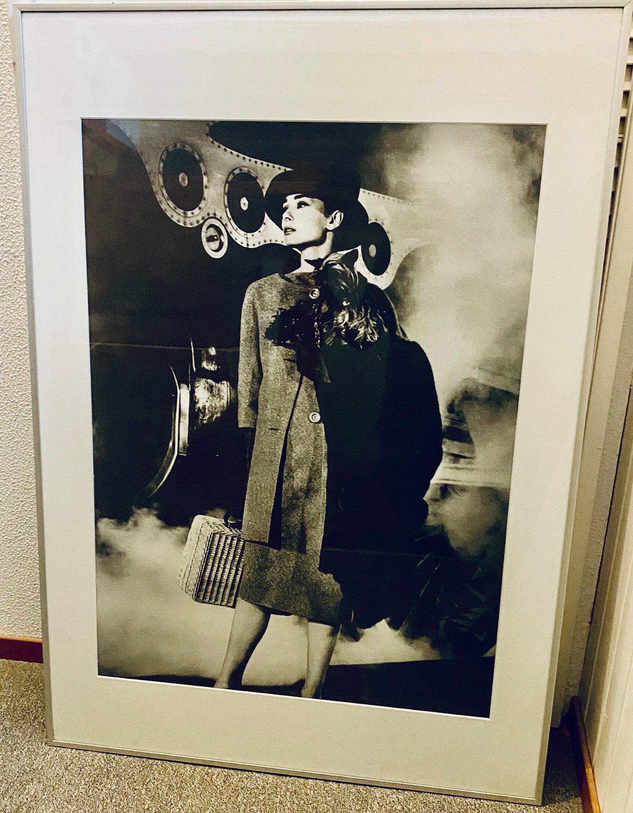 Foto in aluminium lijst, Ophalen
