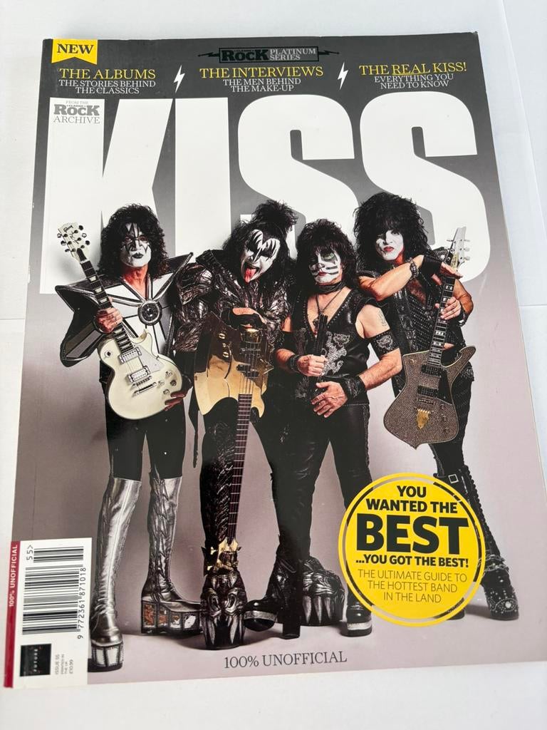 KISS 5th edition tijdschrift, Boeken, Tijdschriften en Kranten, Ophalen of Verzenden, Zo goed als nieuw, Muziek, Film of Tv