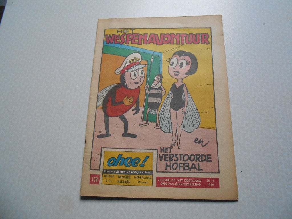 Ohee 159 Het wespenavontuur en het verstoorde hofbal 1966., Boeken, Eén stripboek, Rik Clément, Ophalen of Verzenden, Zo goed als nieuw