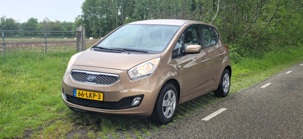 Kia Venga 1.4 X-tra Comfort Pack | 1e eigenaar |, Auto's, Voorwielaandrijving, Handgeschakeld, Particulier, Bruin