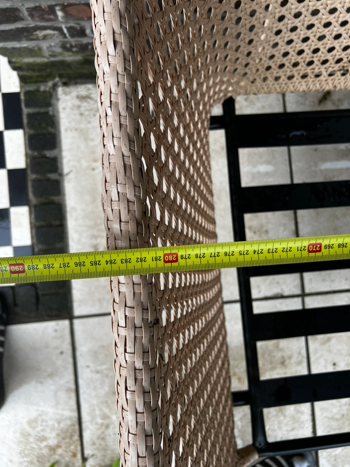 Foto 5 van Zandkleurige L-vormige tuinset met kussens