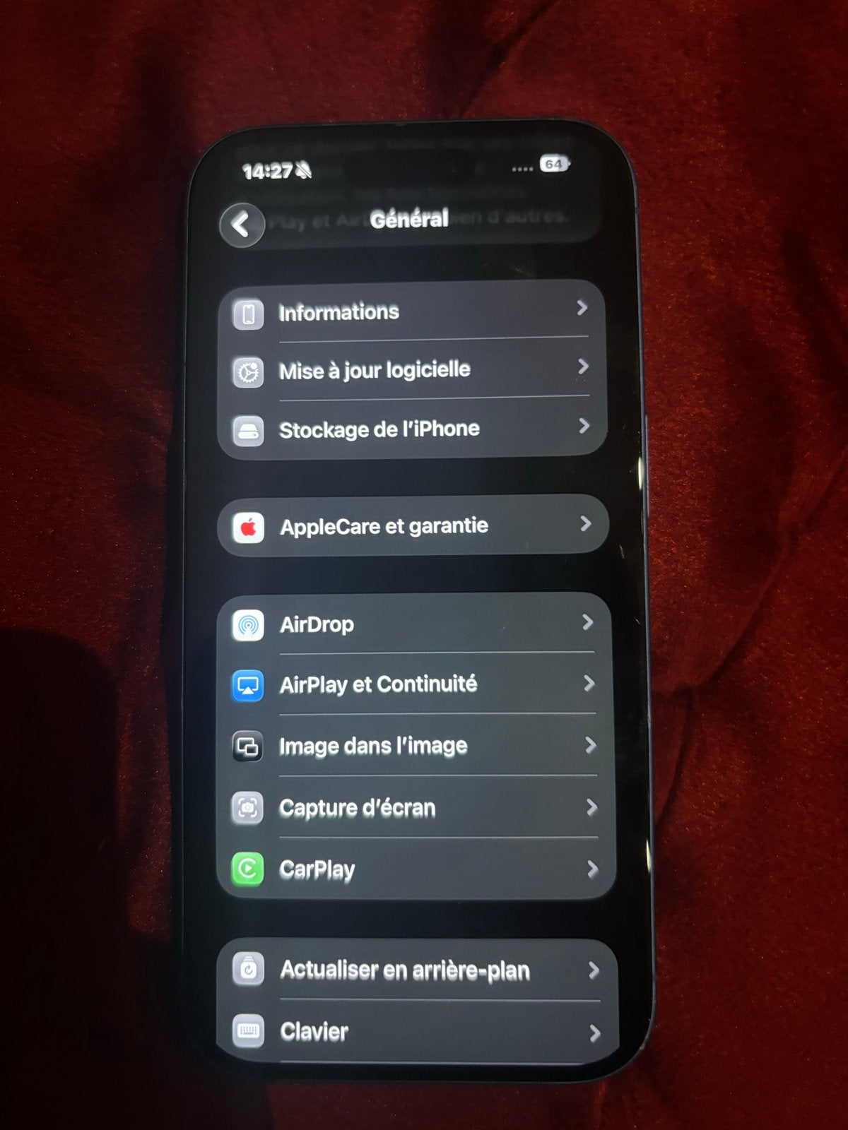 Foto 6 van Iphone 16 bleu 100% batterie 128GB
