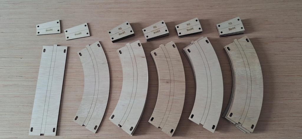 Klimspiraal R2 N enkelspoor incl. Minitrix rails., Overige merken, Gelijkstroom, Nieuw, Rails