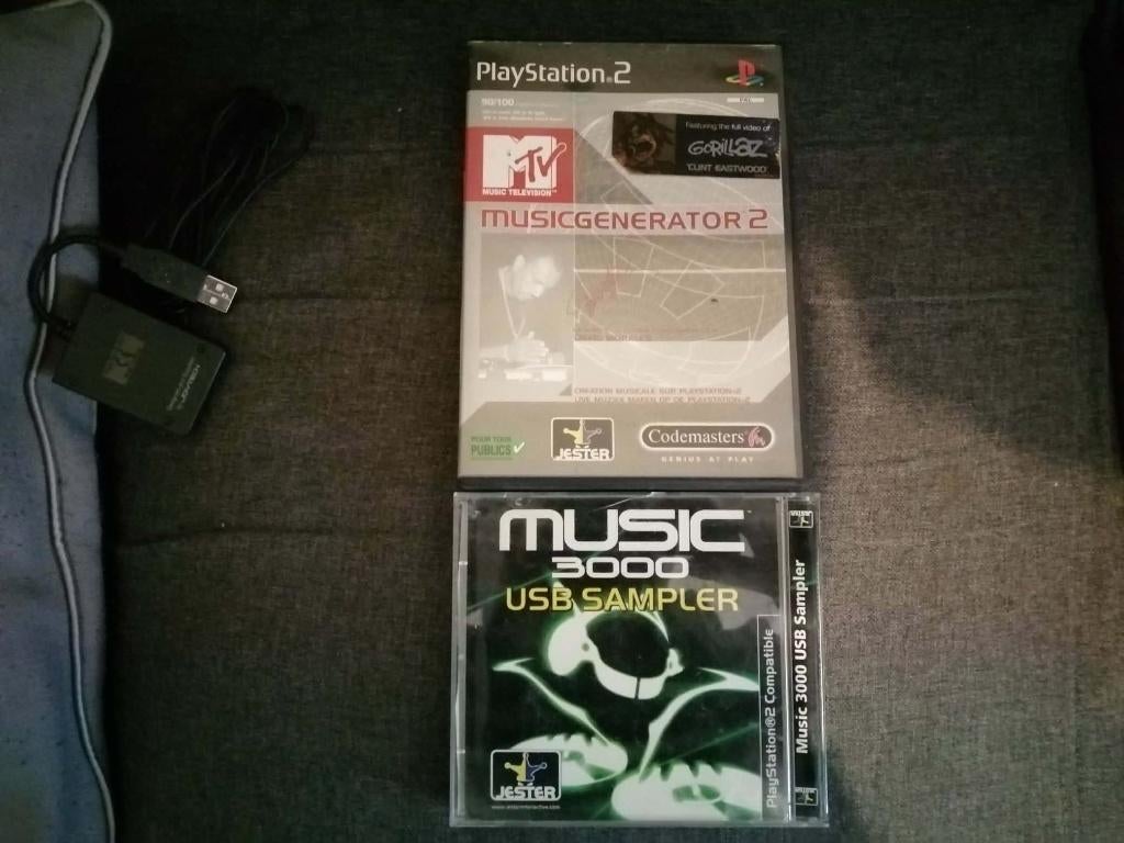 Music 3000 usb sampler voor de PS2 - Collectors item, Muziek, 1 speler, Ophalen of Verzenden, Zo goed als nieuw