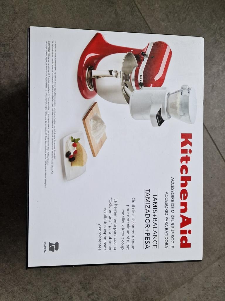 KitchenAid Zeef + Weegschaal Accessoire voor Mixer, Ophalen, Gebruikt