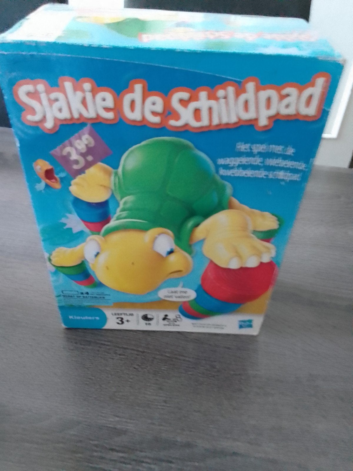 Sjakie de Schildpad - Leuk spel voor kleuters!, Ophalen, Zo goed als nieuw, Jongen of Meisje