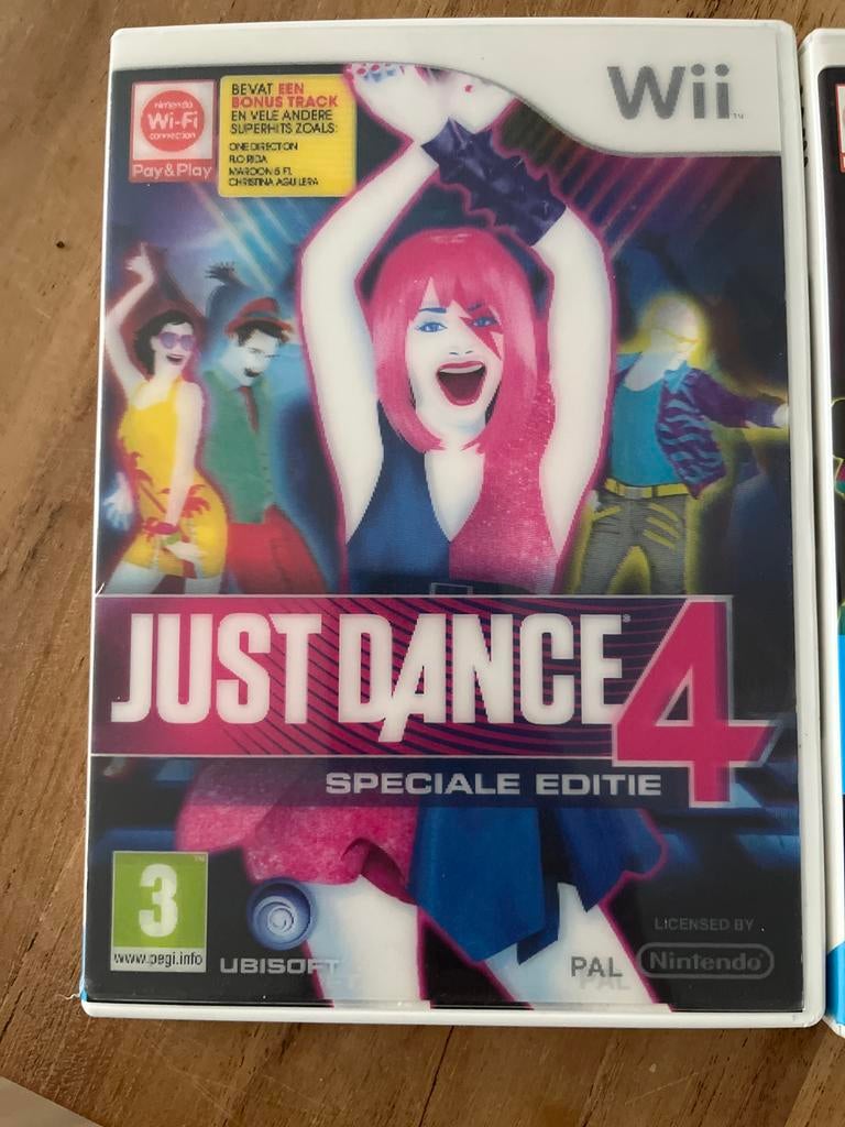 Just Dance 3 & 4 Speciale Editie (Wii), Muziek, Eén computer, Ophalen of Verzenden, Zo goed als nieuw