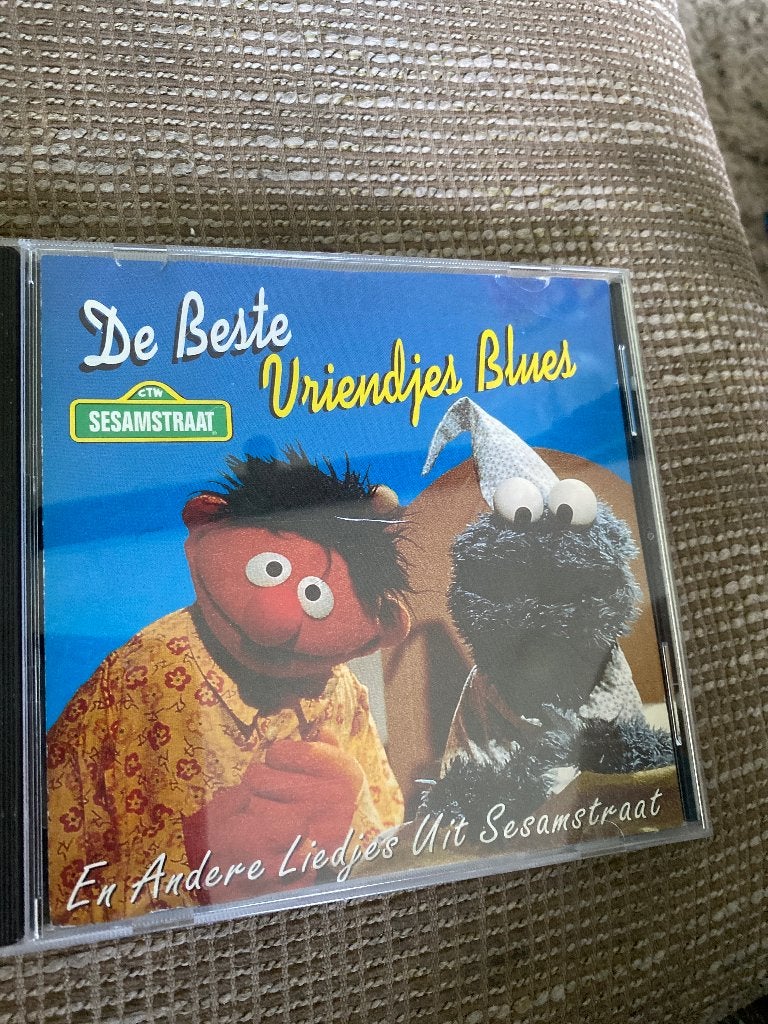 De Beste Vriendjes Blues - Sesamstraat CD, 6 tot 9 jaar, Ophalen of Verzenden, Zo goed als nieuw, Muziek