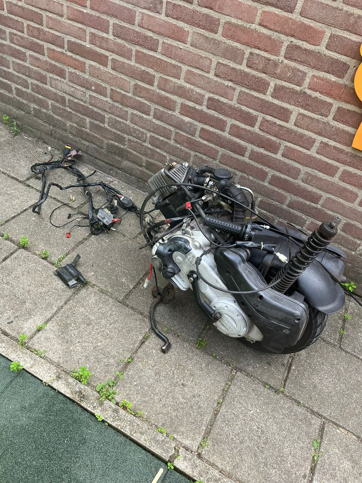 Zip 100cc blok (plug and play), Ophalen, Zo goed als nieuw, Blok, Piaggio