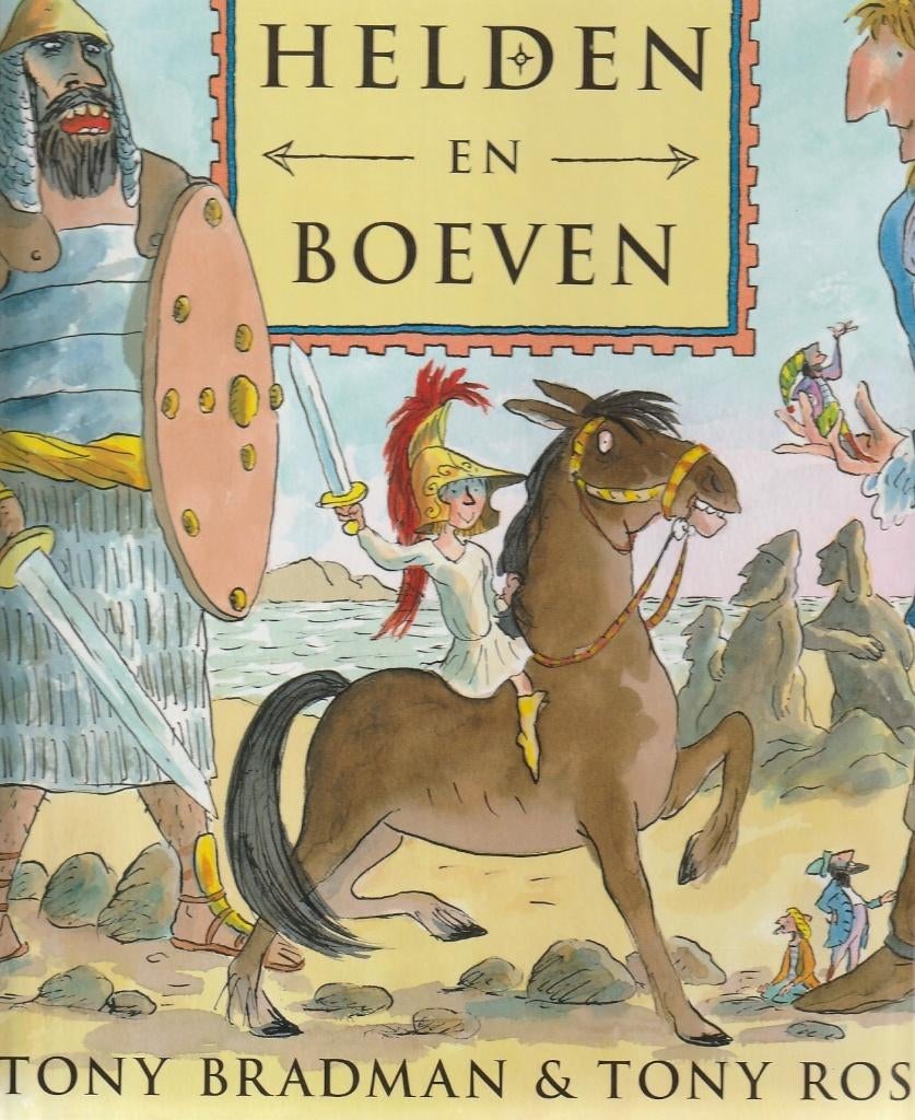 HELDEN & BOEVEN - Tony Bradman, Verzenden, Gelezen, Fictie algemeen