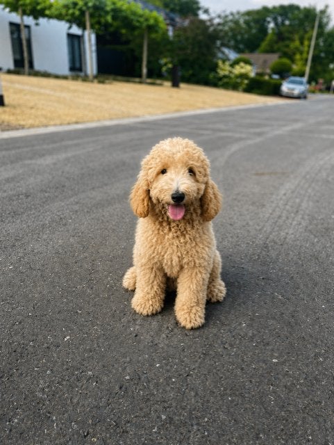 Labradoodle pup 14 weken, met urgentie nieuw baasje gezocht!, Parvo, 8 tot 15 weken, Eén hond, Nederland