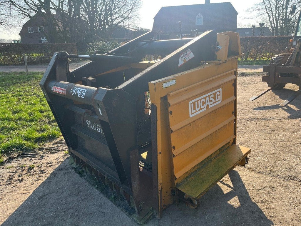 voerbak Silogrif Lucas voor achter tractor, Ophalen, Gebruikt