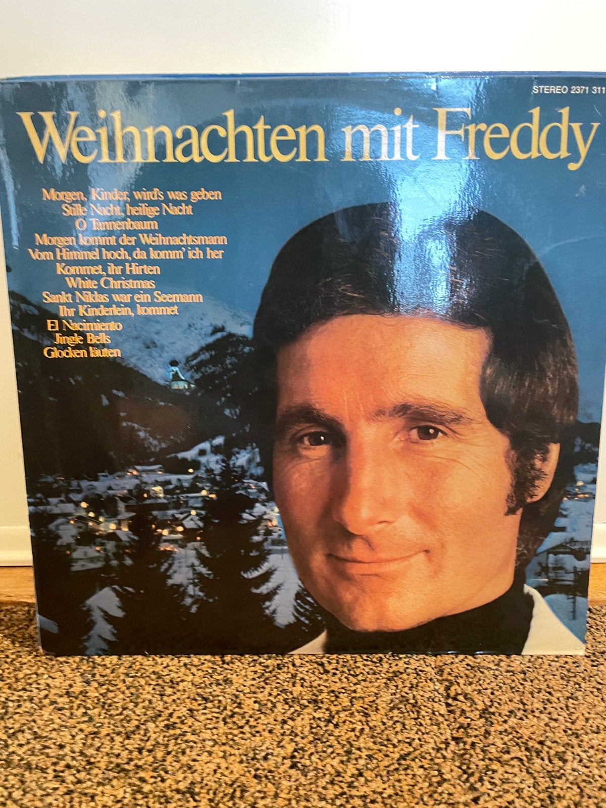 Freddy Quinn - Weihnachten mit Freddy LP (Kerstmuziek), Ophalen of Verzenden, Gebruikt