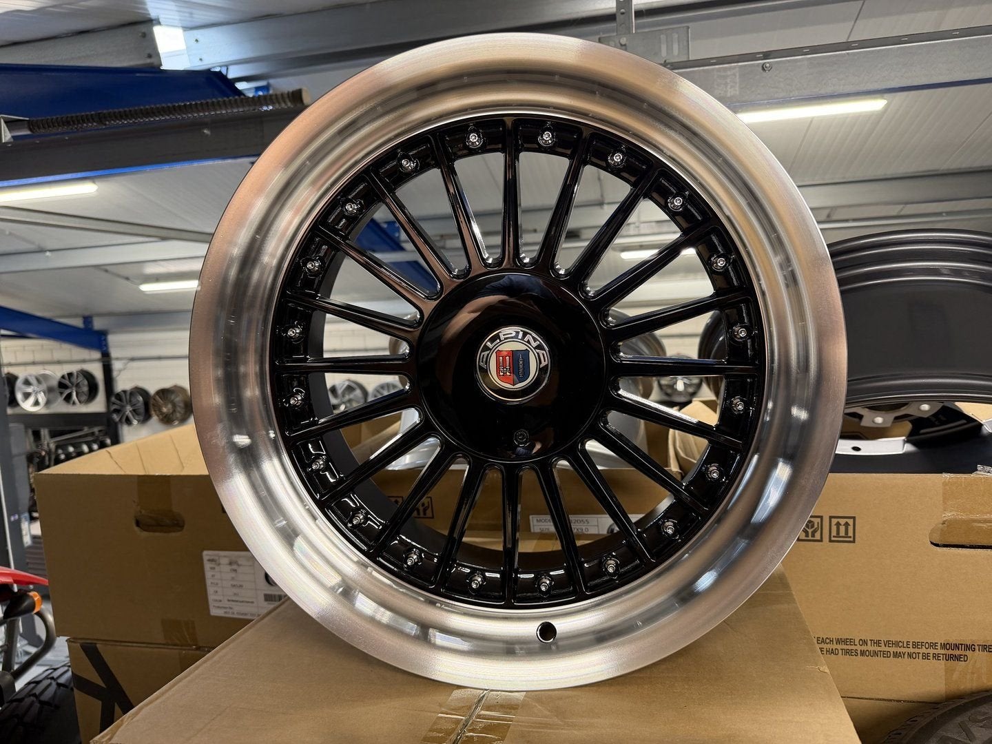 NIEUW 17inch BMW Alpina Style Breedset Velgen E39 E38 E60 E3, -, -, Banden en Velgen, Nieuw