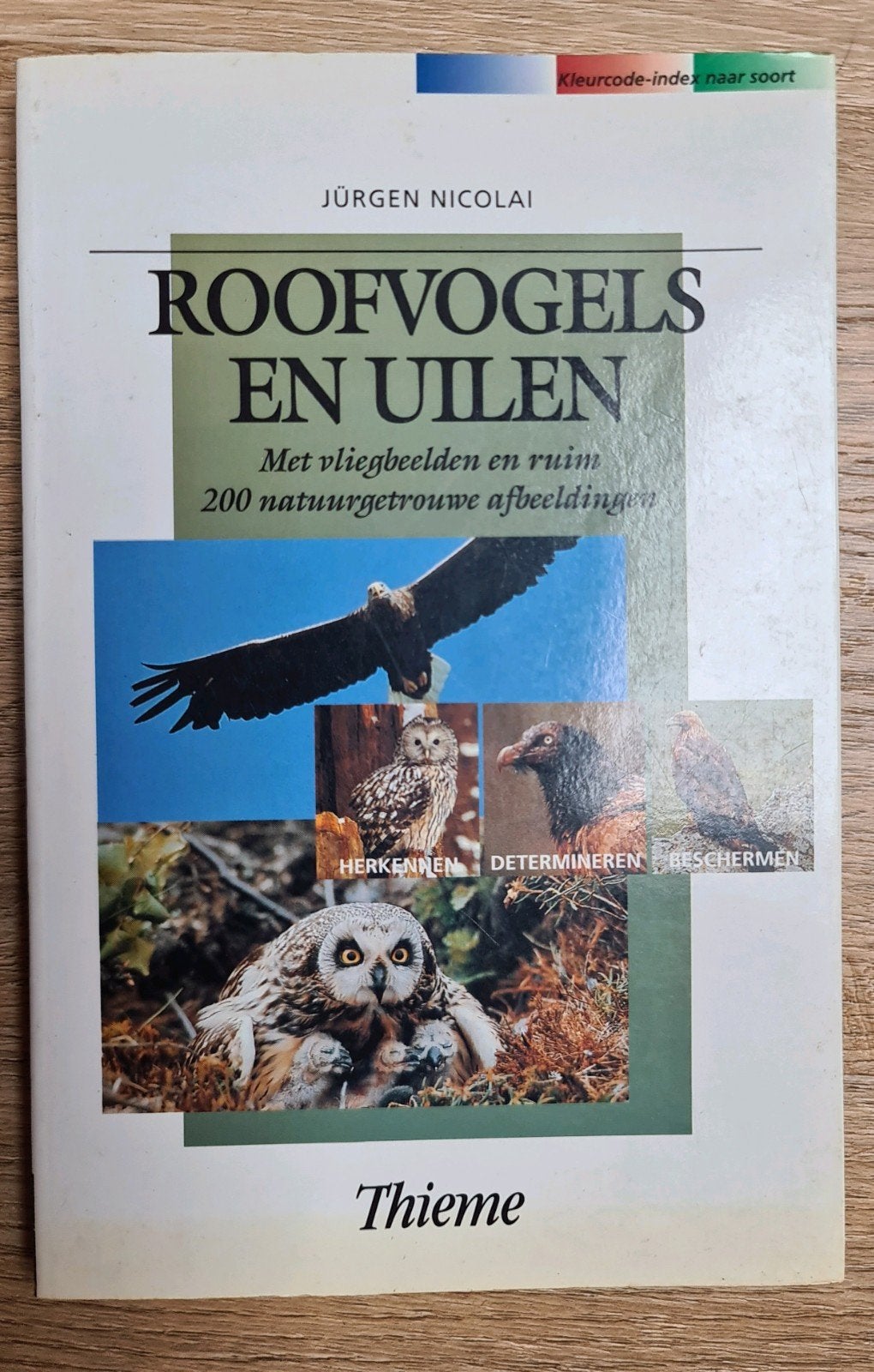Thieme Roofvogels en Uilen, Boeken, Gelezen, Verzenden, Jürgen Nicolai, Vogels