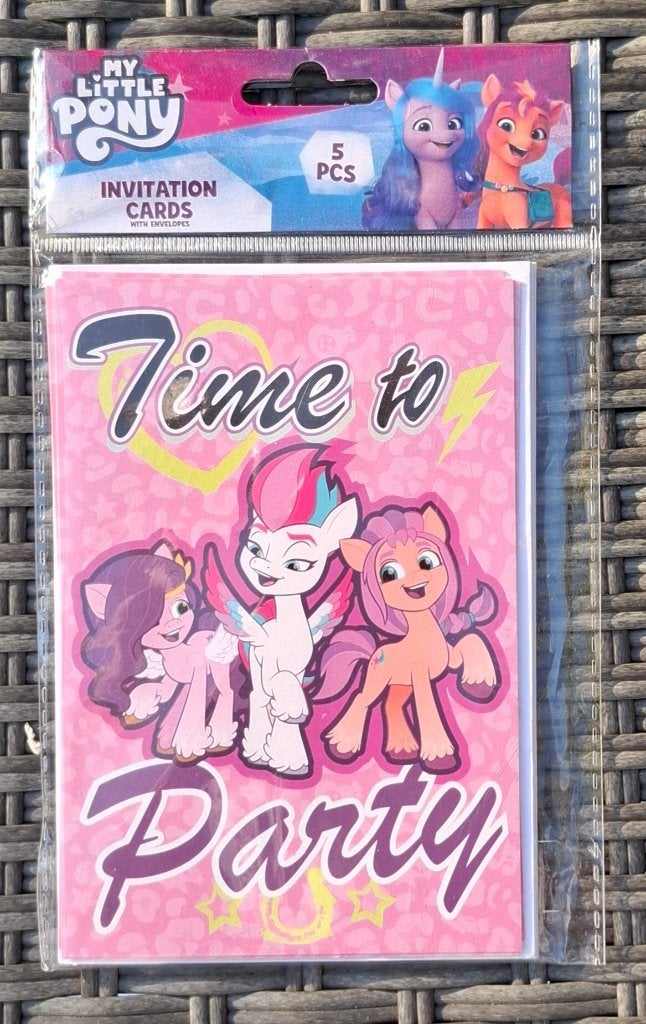 Uitnodigingen Peppa Pig, Paw Patrol, My Little Pony - NIEUW, O, O, Verjaardag, Nieuw