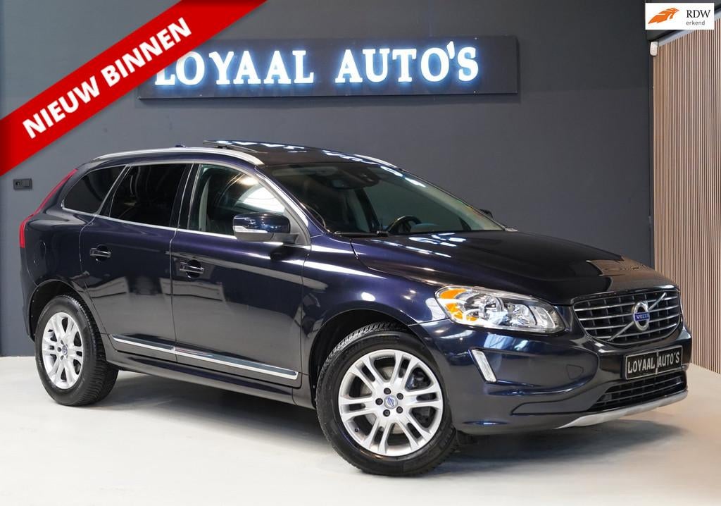 Volvo XC60 2.0 T5 R-Design | 245 PK | AUT | PANO | NAVI | CR, Auto's, Gebruikt, Euro 6, Blauw, Bedrijf