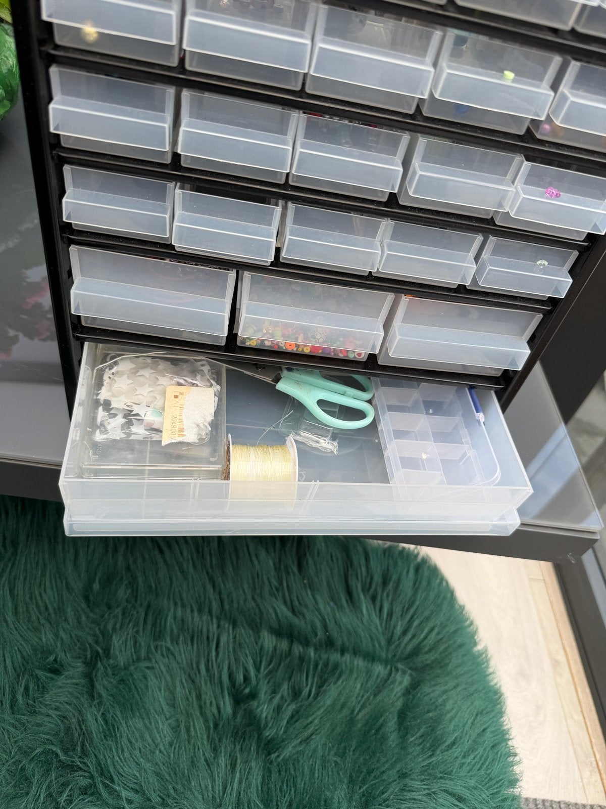 Raaco opbergkast met 44 laden - Ideaal voor kralen en hobby, Ophalen, Gebruikt, Overige typen