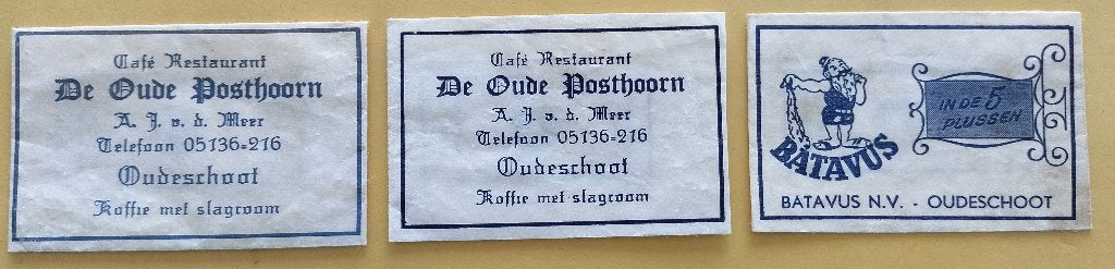 Oudeschoot 837, Verzenden