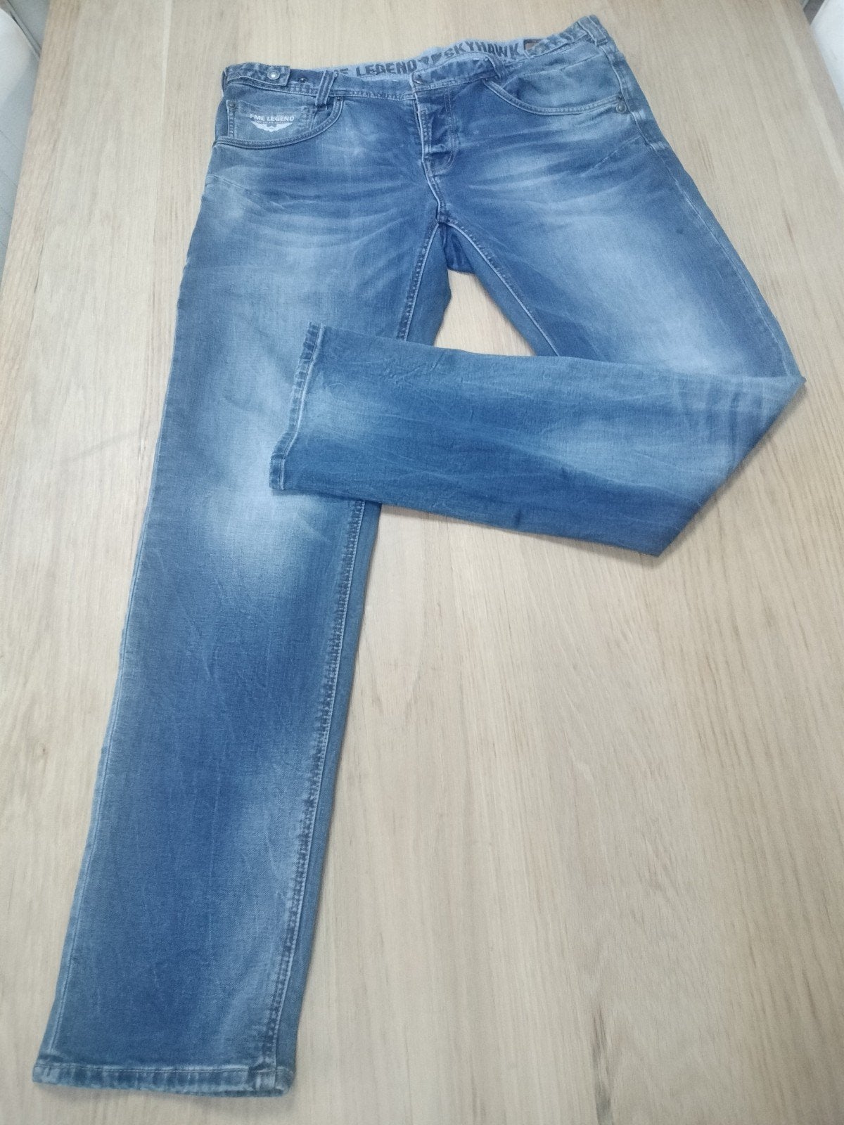 PME Legend Skyhawk jeans, W36 - W38 (confectie 52/54), Blauw, Pall Mall PME Legend, Ophalen of Verzenden