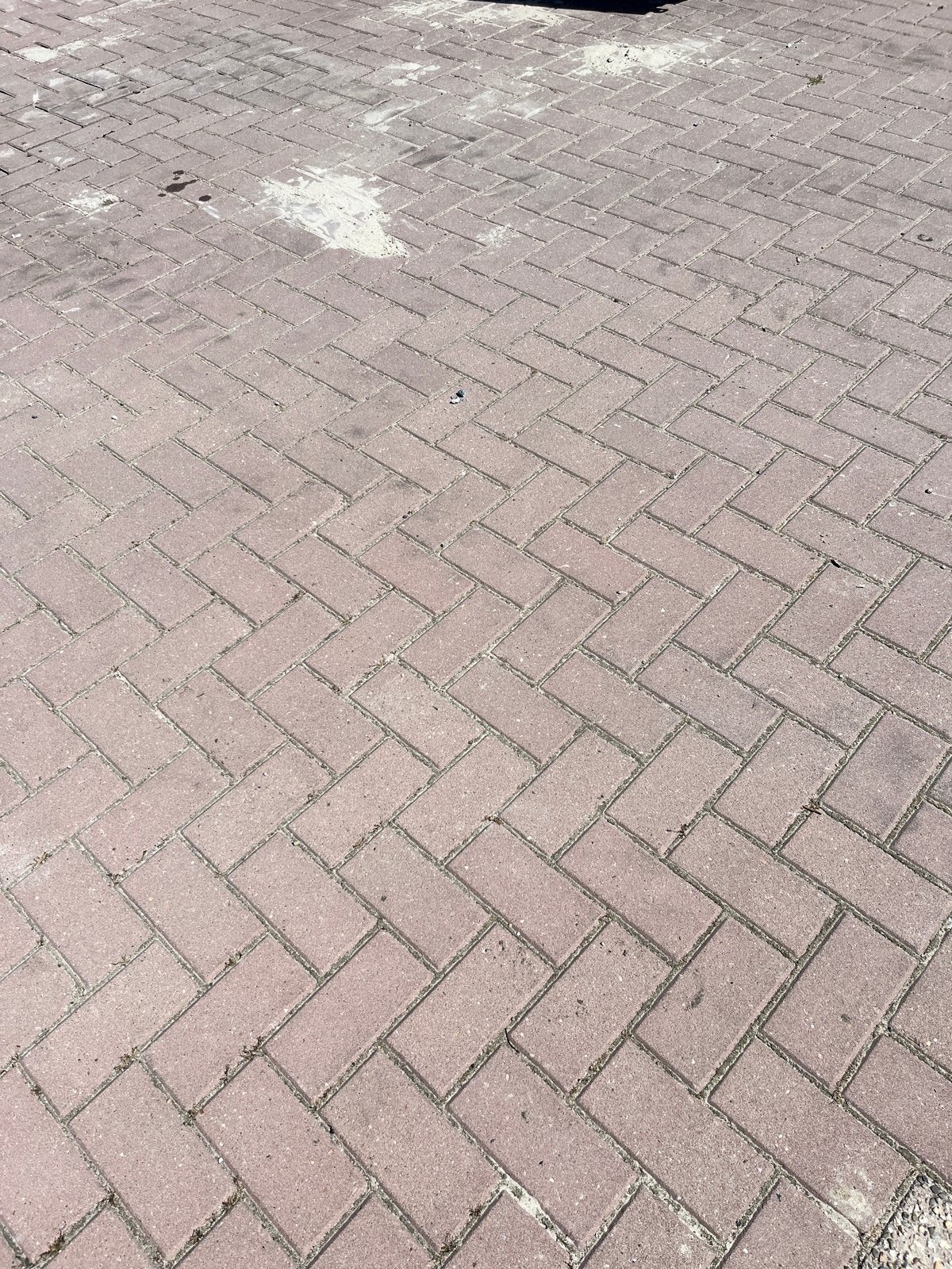 Gebruikte rode betonklinkers - Ideaal voor oprit/terras, Tuin en Terras, Tegels en Klinkers, Ophalen, Gebruikt, Klinkers, 10 m² of meer