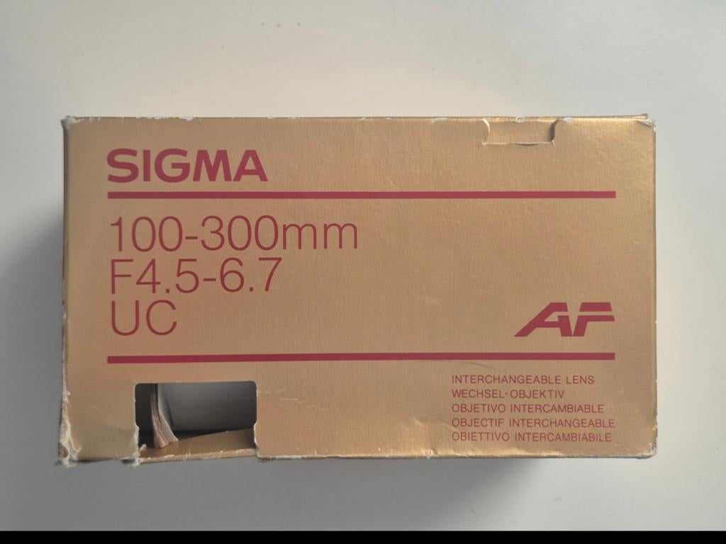 Sigma APO 100-300mm F4 EX DG HSM Nikon, Ophalen, Zo goed als nieuw, Telelens