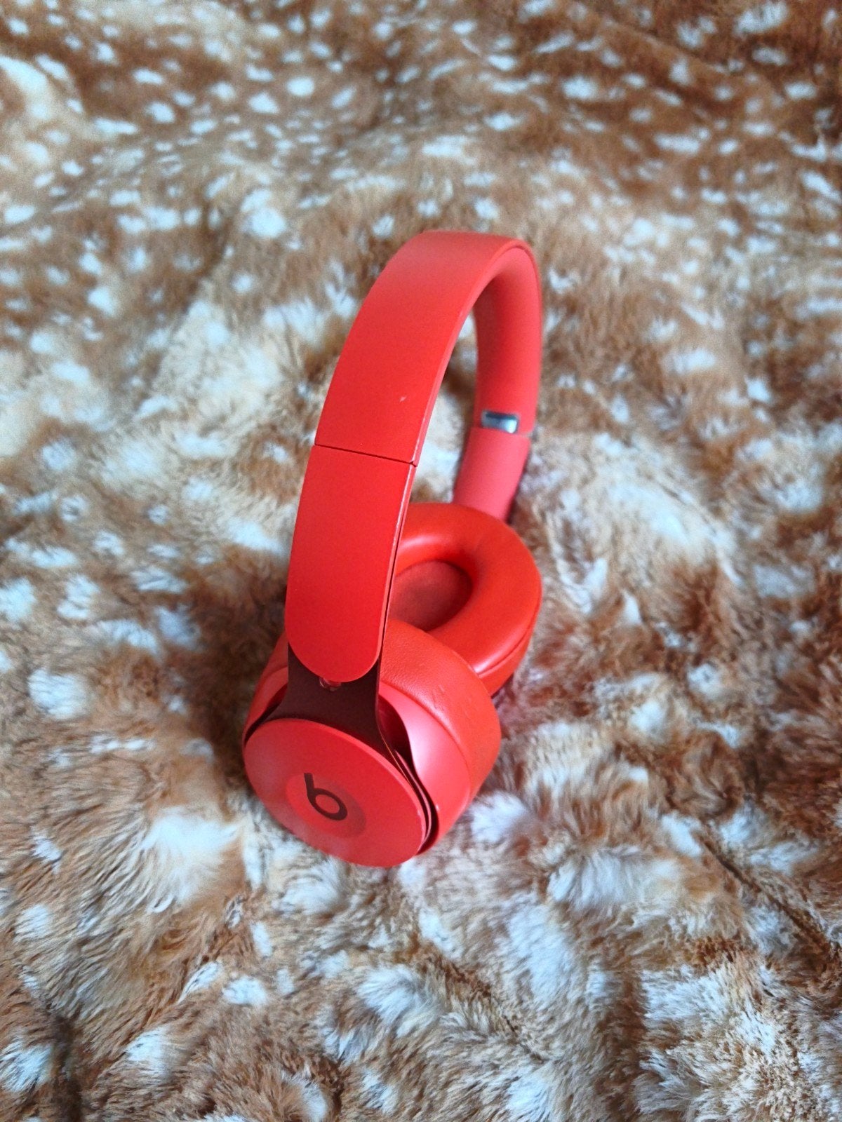 Beats Solo Pro Koptelefoon met ANC - Rood, Gebruikt, Beats, On-ear, Ophalen of Verzenden