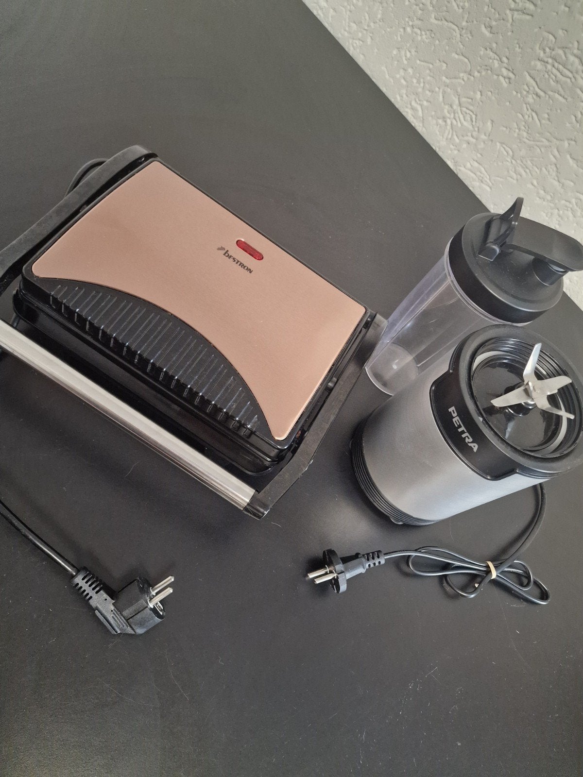 Contact grill/tosti ijzer en bullit blender, Ophalen of Verzenden